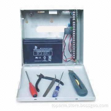 Wired Intrusion Alarm Panel with 3 Programmable Power Output and Automatic Arming/Disarming